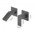 Basin Mixer -  Wall Mounted Bathtub Bathroom Faucet Single Handle Mixer Tap